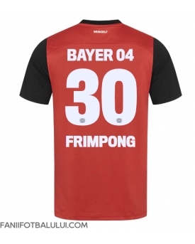 Bayer Leverkusen Jeremie Frimpong #30 Tricou Fotbal Replică 2024-25 Barbati Acasa
